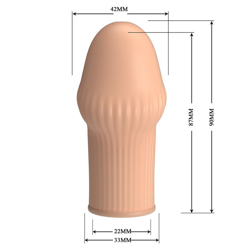 Pretty Love-Huel Guaina per pene Colore Pelle 5 Pretty Love-Huel Guaina per pene Colore Pelle · Anelli & Guaine per pene (imaginea 5)
