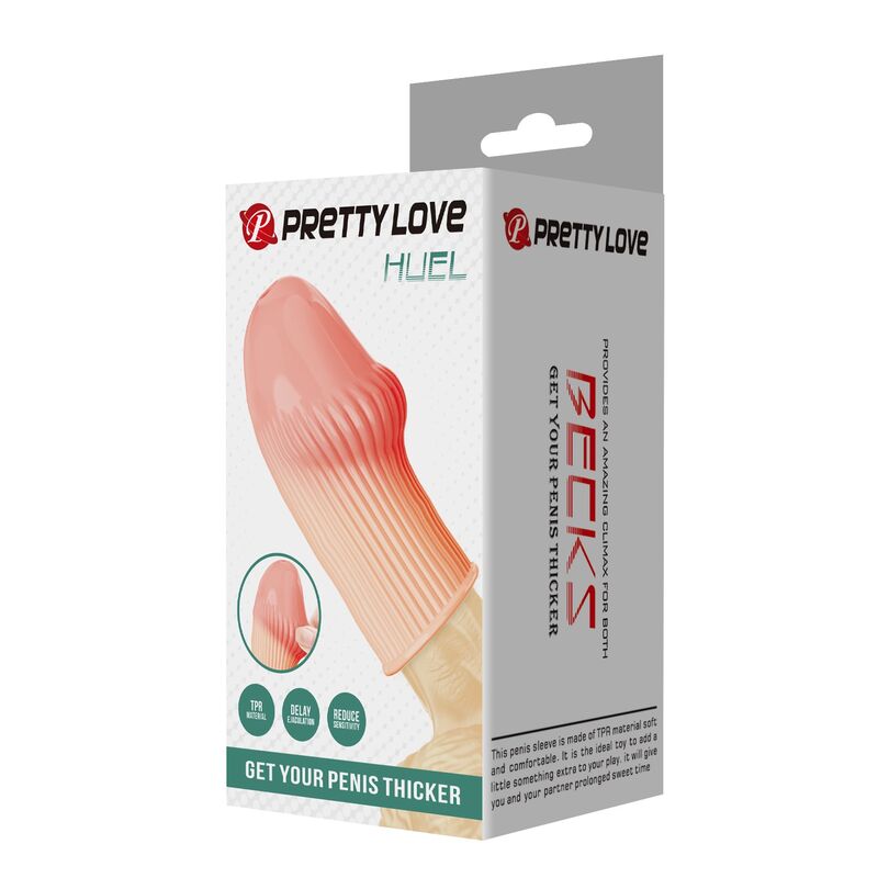 Pretty Love-Huel Guaina per pene Colore Pelle 6 Pretty Love-Huel Guaina per pene Colore Pelle · Anelli & Guaine per pene (imaginea 6)