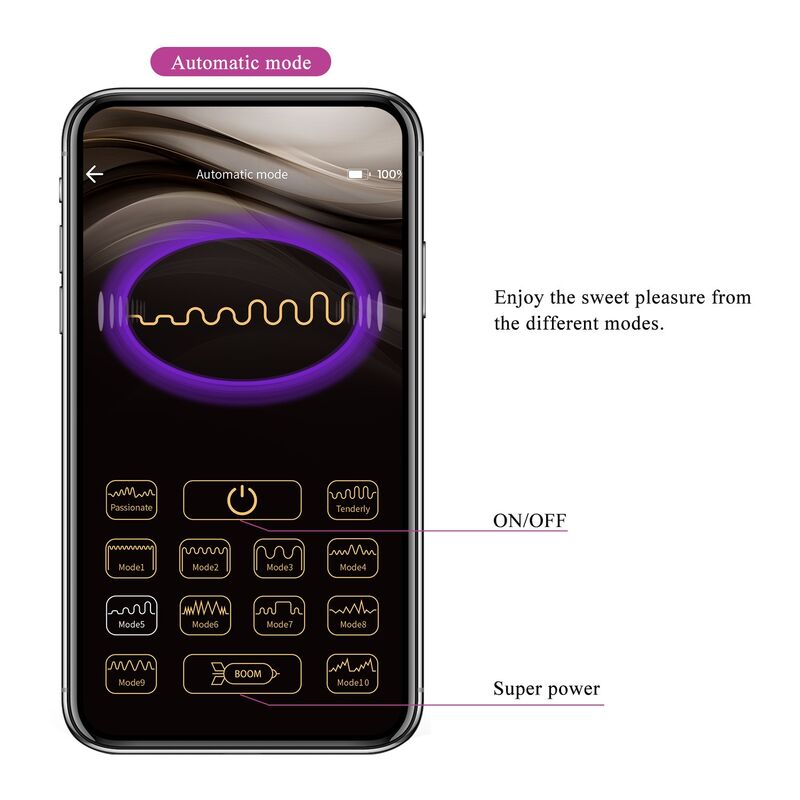 Pretty Love-Pulsen Uovo Vibratore con Applicazione 12 Funzioni Rosa 10 Pretty Love-Pulsen Uovo Vibratore con Applicazione 12 Funzioni Rosa · Giocattoli per coppie (imaginea 10)