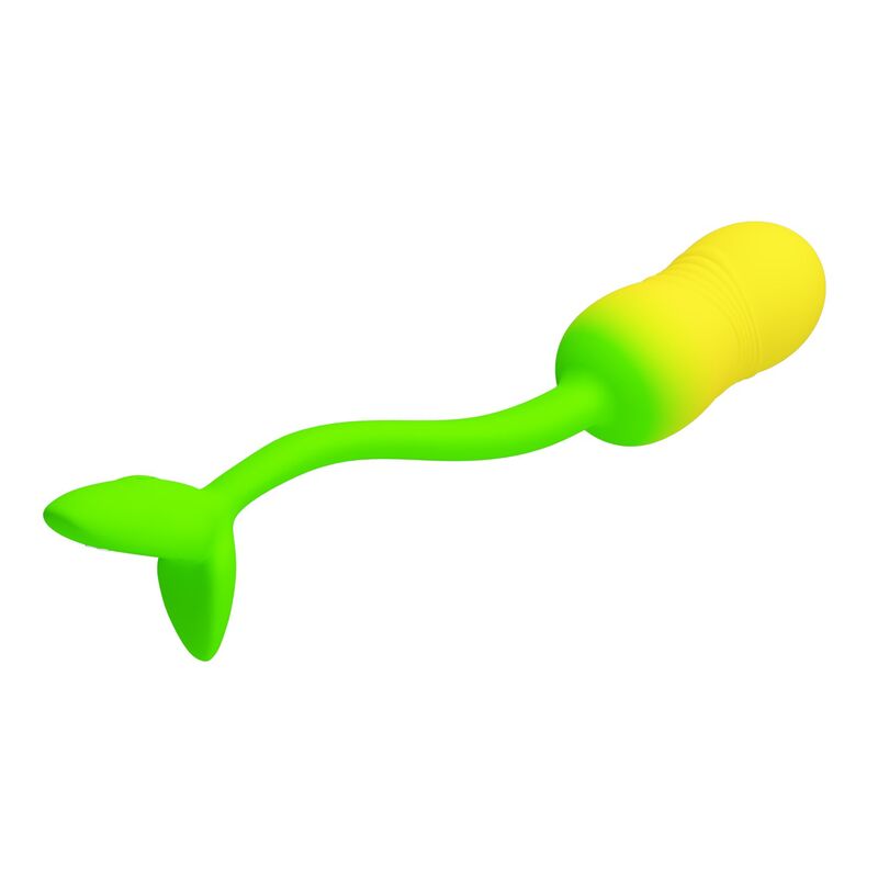 Pretty Love-Pulsen Uovo Vibratore con Applicazione Verde-Giallo · Giocattoli per coppie (imaginea 9)