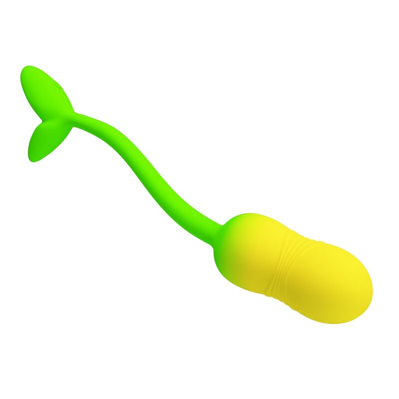 Pretty Love-Pulsen Uovo Vibratore con Applicazione Verde-Giallo · Giocattoli per coppie (imaginea 4)