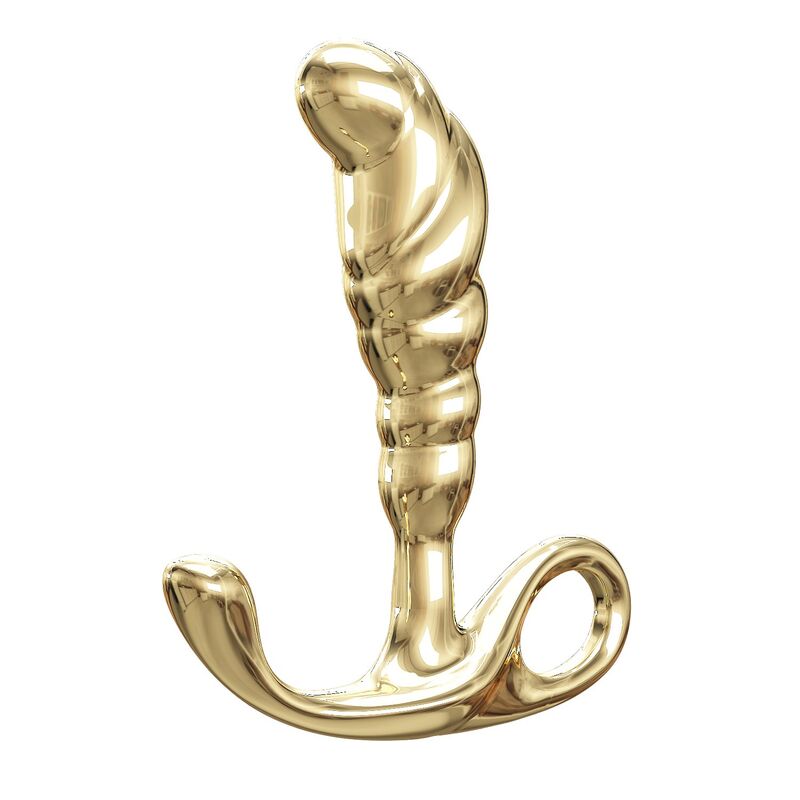 Pretty Love-Jack Massager di prostata di metallo Oro
