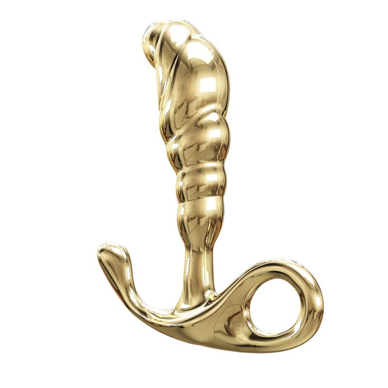 Pretty Love-Jack Massager di prostata di metallo Oro · Giocattoli anali (imaginea 4)