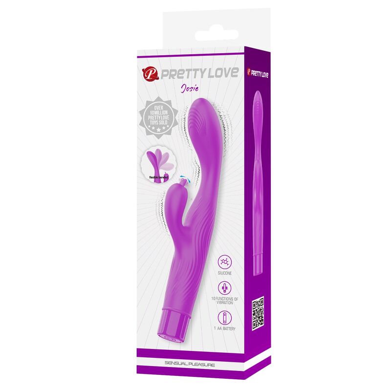 Pretty Love-Jene Vibratore G-spot e Clitoride Viola · Vibratori (immagine 8)