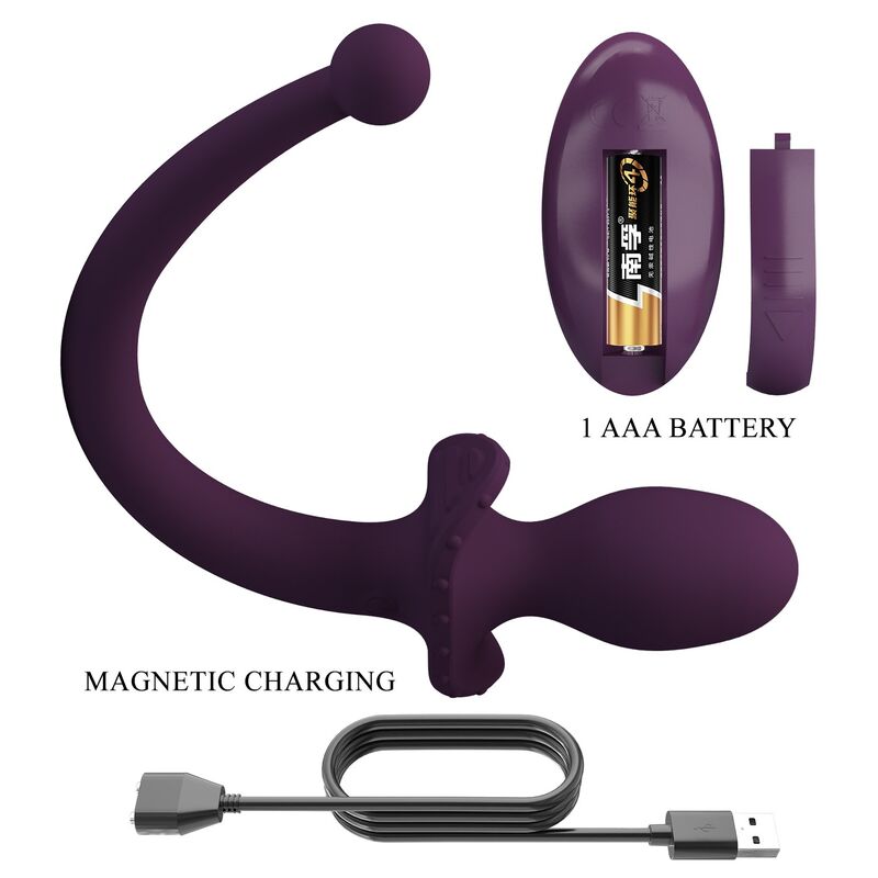 Pretty Love-Lioea Plug anale Vibratore con Coda e Telecomando · Giocattoli anali (immagine 9)