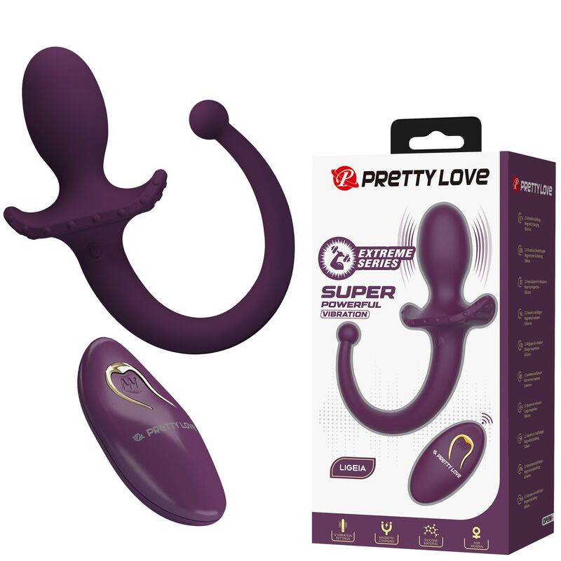 Pretty Love-Lioea Plug anale Vibratore con Coda e Telecomando · Giocattoli anali (immagine 10)