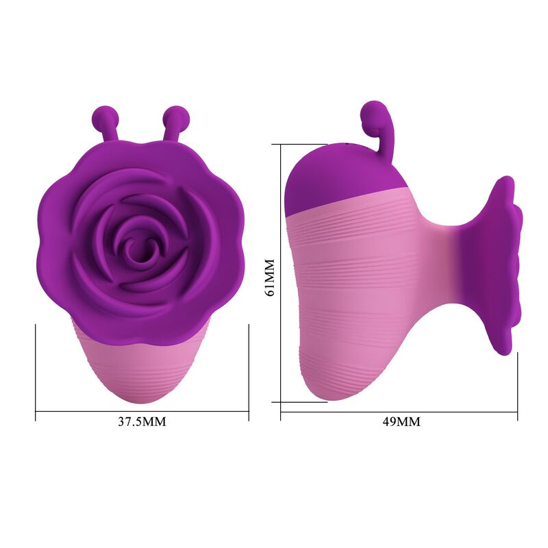 Pretty Love-Piccolo Bee Stimolatore Clitoride 7 modalità Viola-Rosa · Vibratori (imaginea 5)