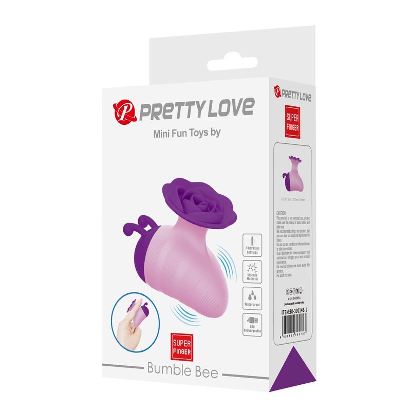 Pretty Love-Piccolo Bee Stimolatore Clitoride 7 modalità Viola-Rosa · Vibratori (imaginea 6)