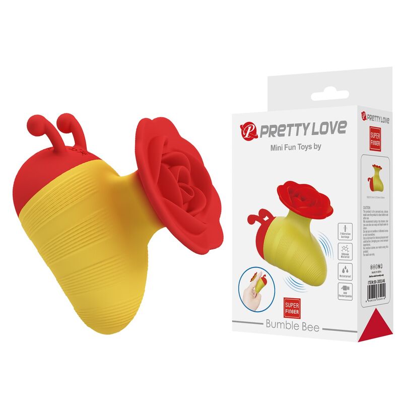 Pretty Love-Piccolo Bee Stimolatore Clitoride 7 modalità · Vibratori (immagine 5)