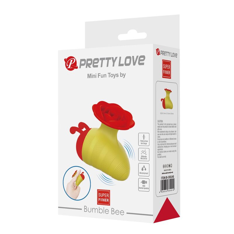 Pretty Love-Piccolo Bee Stimolatore Clitoride 7 modalità · Vibratori (immagine 4)