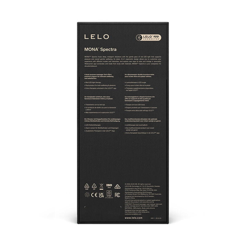 Lelo-Mona Spectra Massaggiatore Intimo con Luce Rossa · Giocattoli per coppie (immagine 9)
