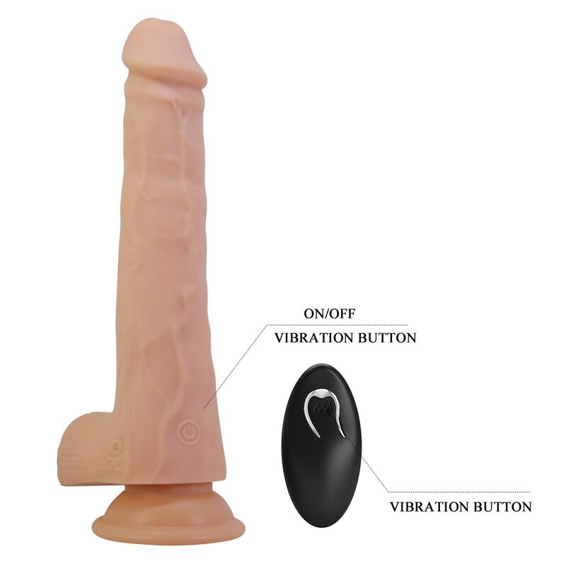Pretty Love-Miles Dildo Vibratore con Telecomando 23,5 cm · Dildo & Stimolatori (imaginea 5)