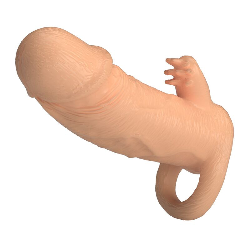 Pretty Love-Roderic Guaina Extender Pene 13 cm Naturale · Anelli & Guaine per pene (imaginea 4)