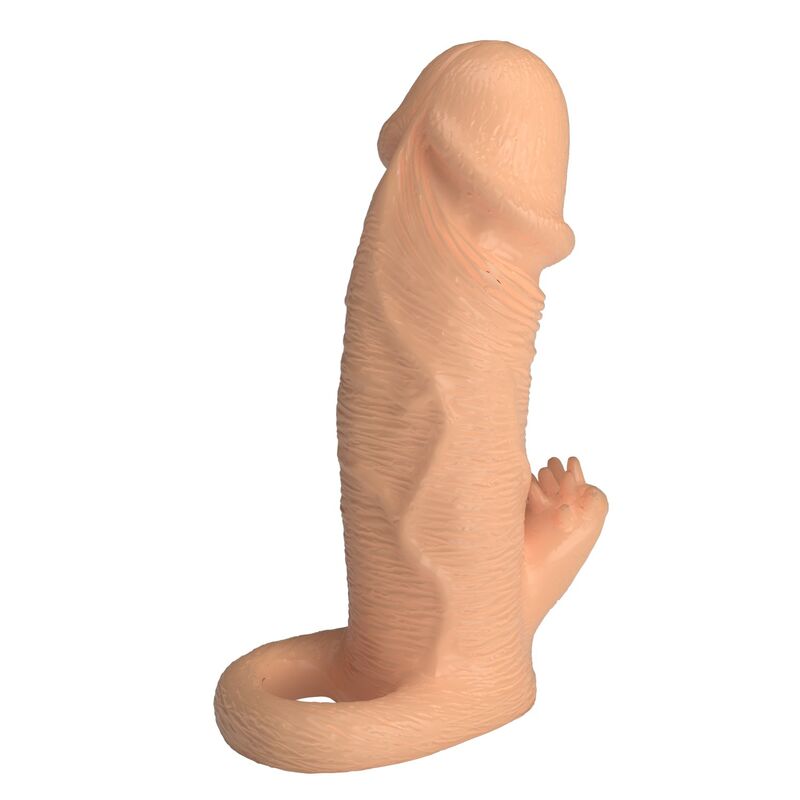 Pretty Love-Roderic Guaina Extender Pene 13 cm Naturale · Anelli & Guaine per pene (imaginea 3)
