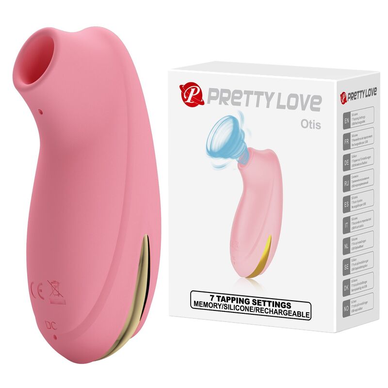 Pretty Love-Otis Stimolatore Clitoride Con Suzione Rosa · Vibratori
