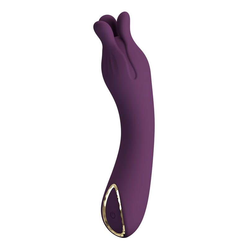 Pretty Love-Lunao Vibratore a doppia testa flessibile Viola · Vibratori (imaginea 6)