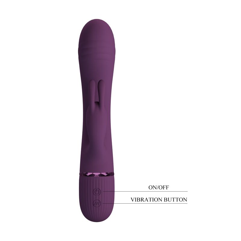Pretty Love-Rocco Vibrator Rabbit 10 Funzioni Viola · Vibratori (imaginea 10)