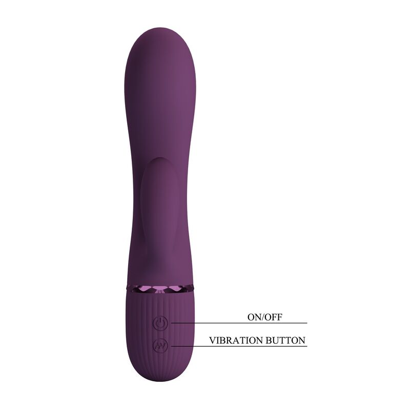 Pretty Love-Margie Vibratore Rabbit 10 Funzioni Viola · Vibratori (immagine 5)
