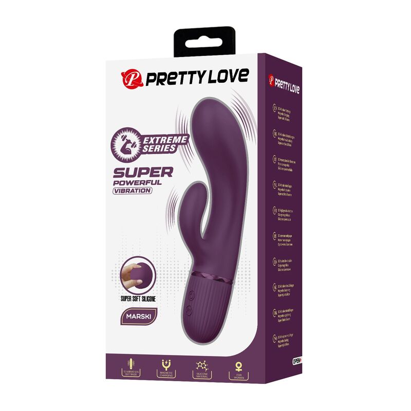 Pretty Love-Margie Vibratore Rabbit 10 Funzioni Viola · Vibratori (immagine 8)