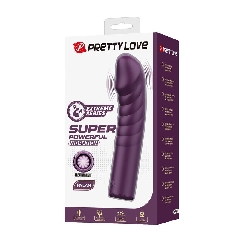 Pretty Love-Ryland Vibratore Ricaricabile 10 Funzioni Viola 3 Pretty Love-Ryland Vibratore Ricaricabile 10 Funzioni Viola · Vibratori (imaginea 3)