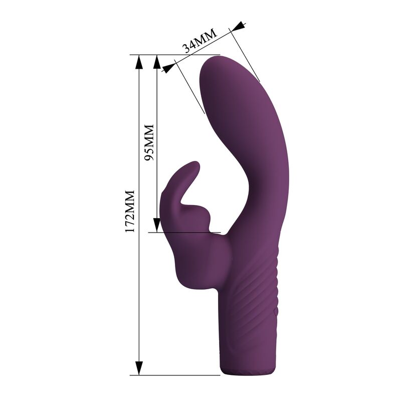 Pretty Love-Olivia Vibratore Rabbit Ricaricabile Viola 7 Pretty Love-Olivia Vibratore Rabbit Ricaricabile Viola · Vibratori (imaginea 7)