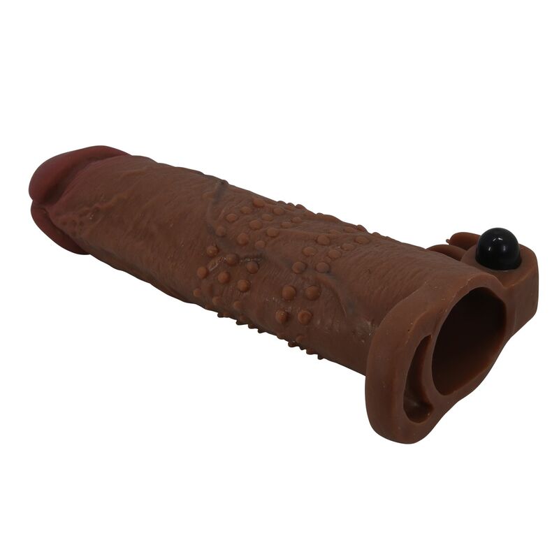 Pretty Love-Quillon Guaina Vibratore per Pene 20 cm Marrone 6 Pretty Love-Quillon Guaina Vibratore per Pene 20 cm Marrone · Anelli & Guaine per pene (imaginea 6)