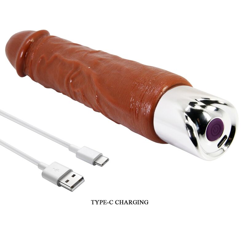 Pretty Love-Pro Vibrator Realist 23,5 cm Marrone 7 Pretty Love-Pro Vibrator Realist 23,5 cm Marrone · Vibratori (imaginea 7)