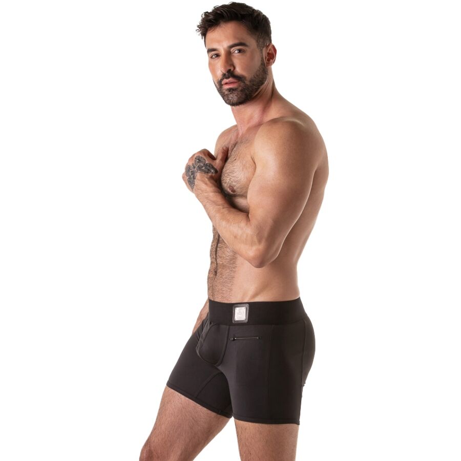 Locker Gear-Wide Waistband Boxer con cerniera sul retro · Intimo uomo (immagine 3)