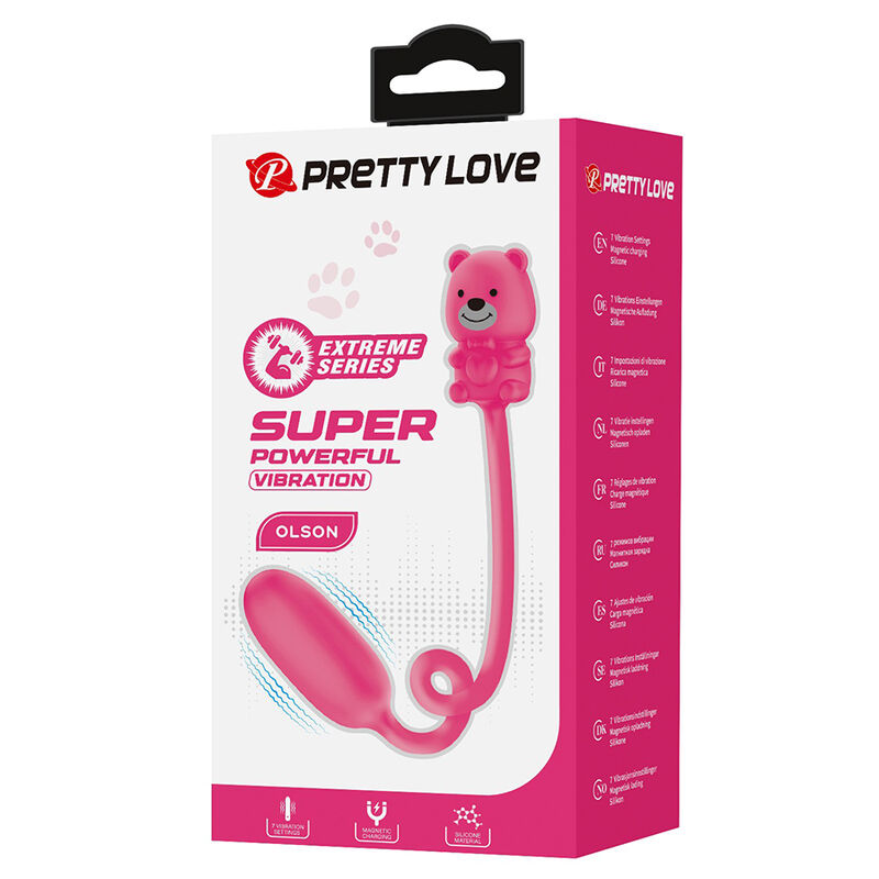 Pretty Love-Olson Bullet Vibratore con controllo su filo Rosa · Vibratori (imaginea 3)