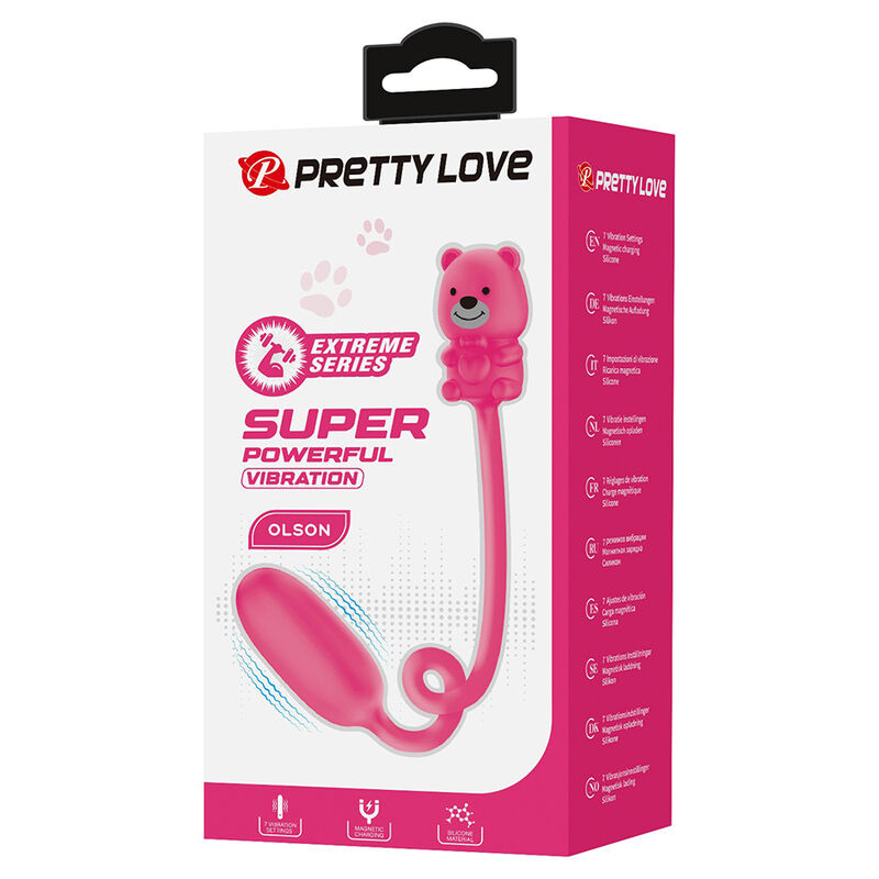 Pretty Love-Olson Bullet Vibratore con controllo su filo Rosa · Vibratori (imaginea 4)