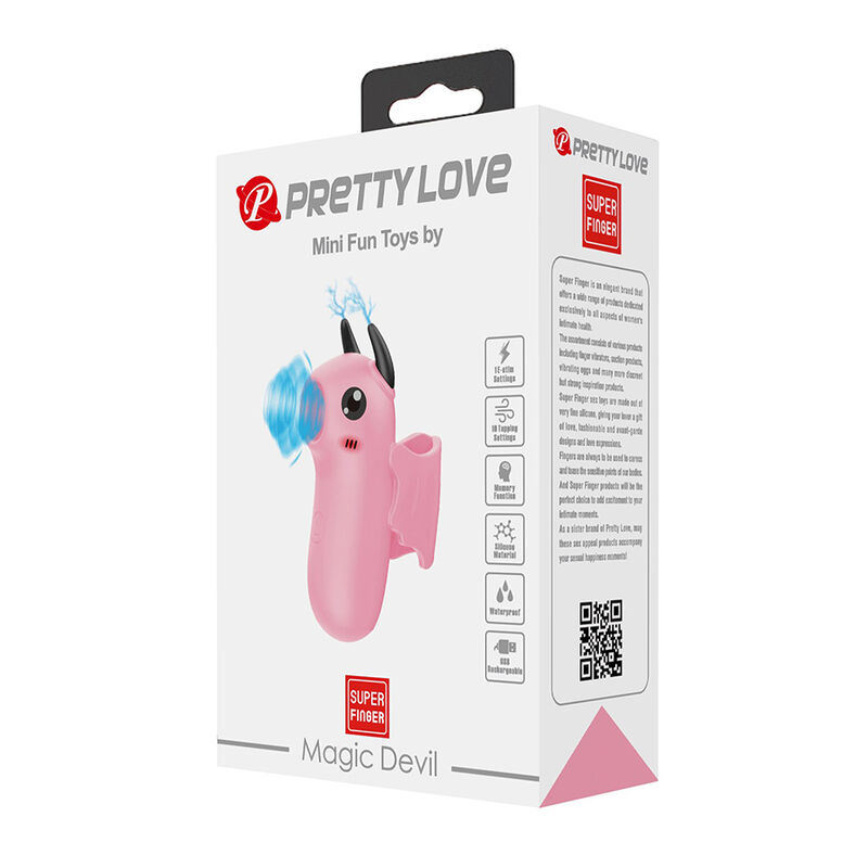 Pretty Love-Magic Devil Stimolatore per Dito Ricaricabile · Vibratori (immagine 5)