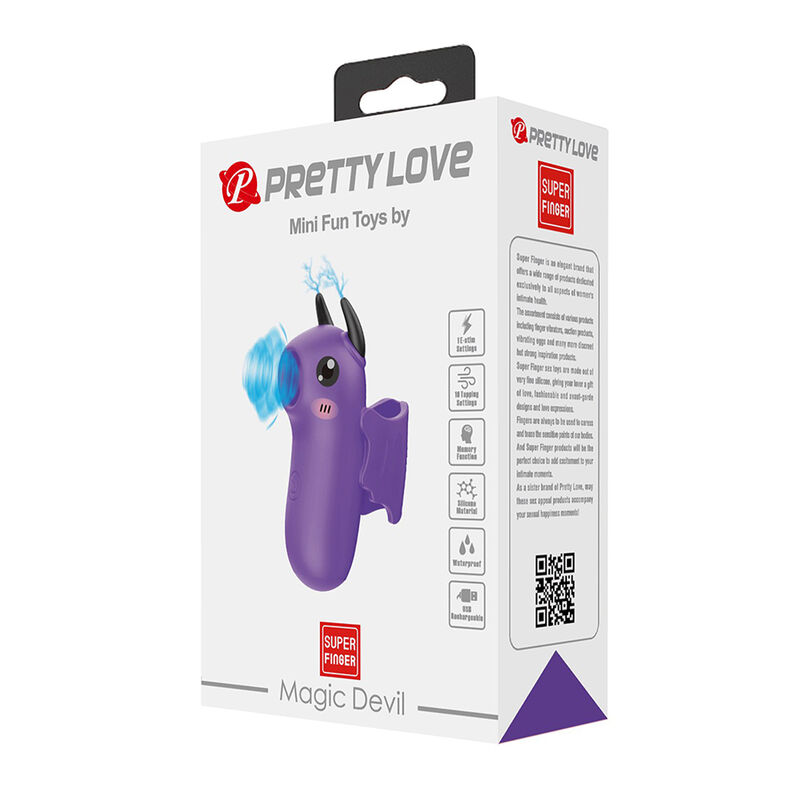 Pretty Love-Magic Devil Stimolatore per Dito Ricaricabile · Vibratori (immagine 15)