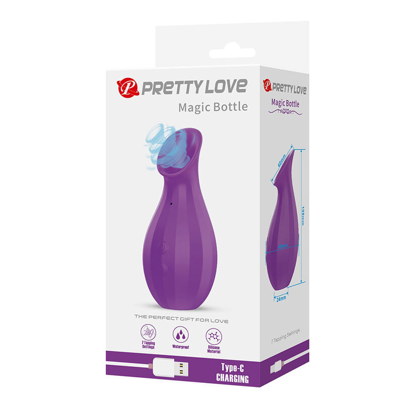 Pretty Love-Bottiglia magica Clitoride Stimolatore con Suzione Viola 5 Pretty Love-Bottiglia magica Clitoride Stimolatore con Suzione Viola · Vibratori (imaginea 5)