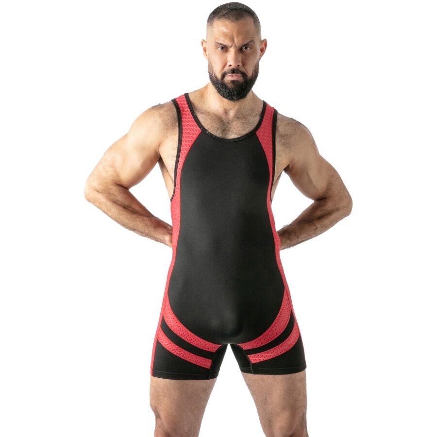 Locker Gear-Open Access Singlet Body Uomo con cerniera · Intimo uomo (immagine 3)