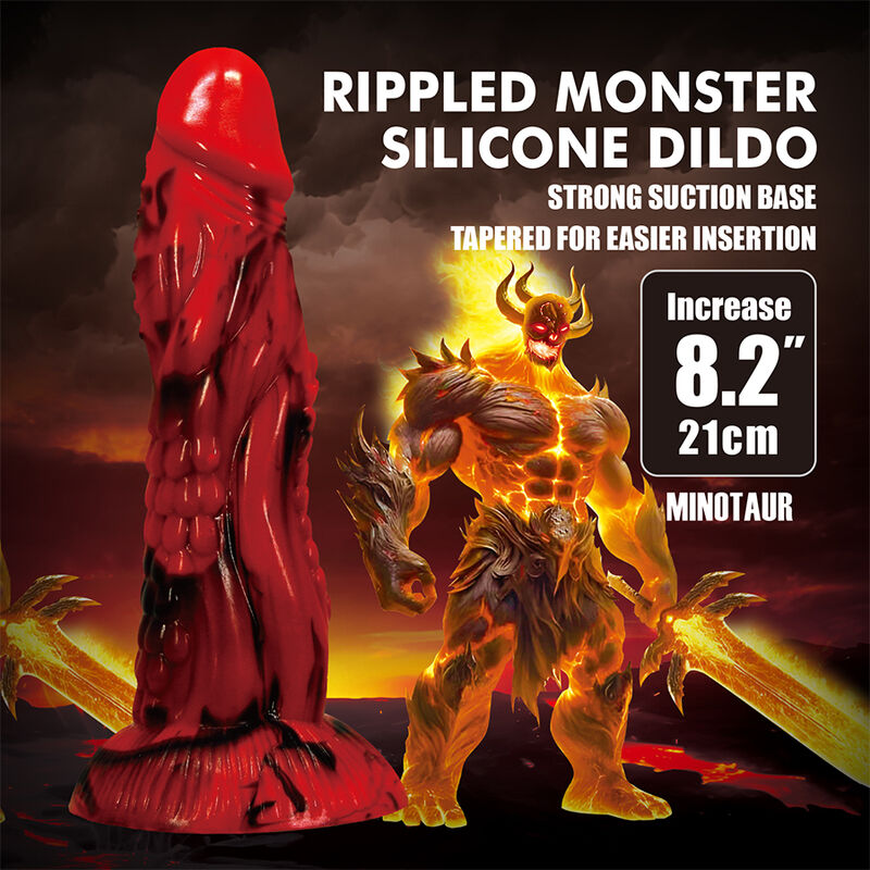 Power Monsters-Minotauro Dildo Fantasy con Ventosa 21 cm 3 Power Monsters-Minotauro Dildo Fantasy con Ventosa 21 cm · Dildo & Stimolatori (imaginea 3)