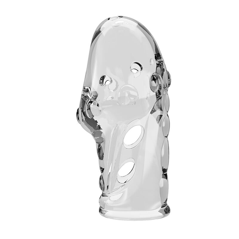 Pretty Love-Rocker Guaina Strutturato per Pene Trasparente 3 Pretty Love-Rocker Guaina Strutturato per Pene Trasparente · Anelli & Guaine per pene (imaginea 3)