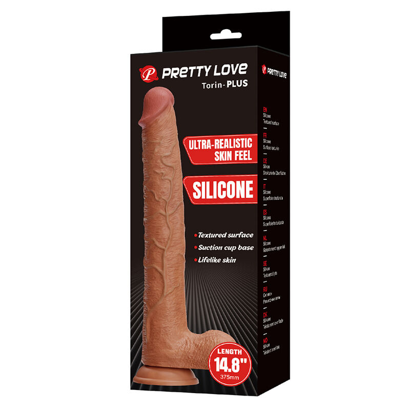Pretty Love-Terin Plus Dildo Realistico con Ventosa 37,6 cm · Dildo & Stimolatori (imaginea 9)