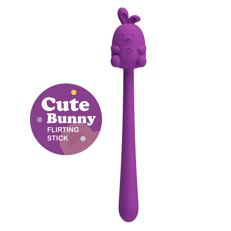 Pretty Love-Cute Bunny Vibratore Flessibile Ricaricabile Viola