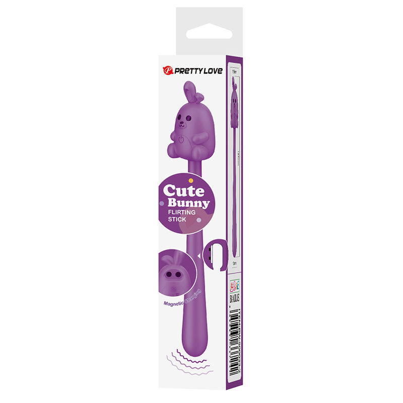 Pretty Love-Cute Bunny Vibratore Flessibile Ricaricabile Viola · Vibratori (immagine 6)