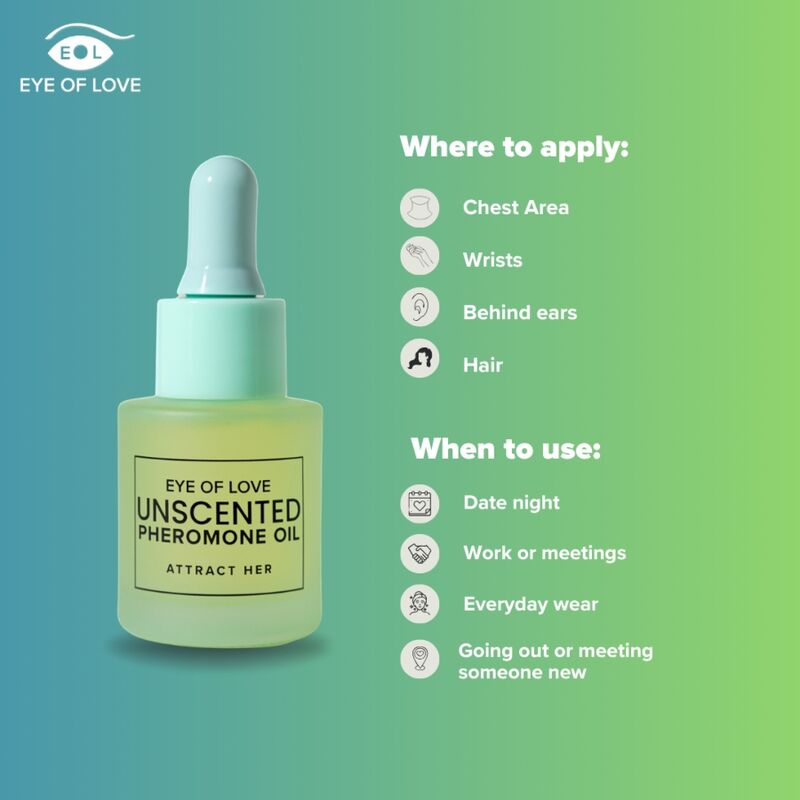 Eye of Love-Olio con Feromoni senza Profumo Uomini 20 ml · Profumi & Feromoni (immagine 10)
