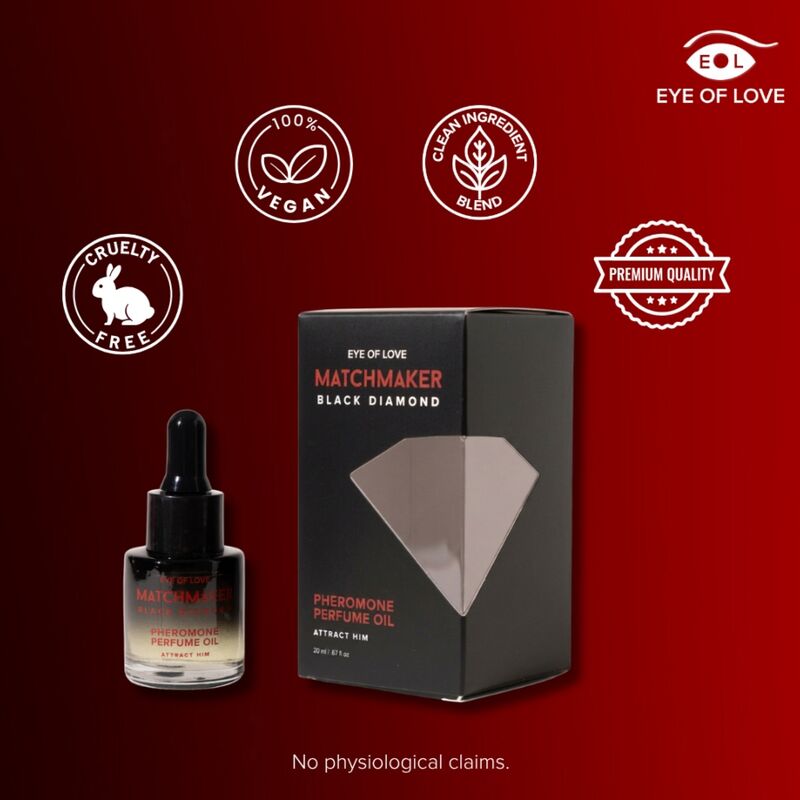 Eye of Love-Black Diamond Olio profumato con Feromoni 20 ml · Massaggio erotico (imaginea 5)