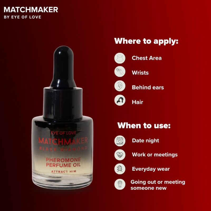 Eye of Love-Black Diamond Olio profumato con Feromoni 20 ml · Massaggio erotico (imaginea 6)
