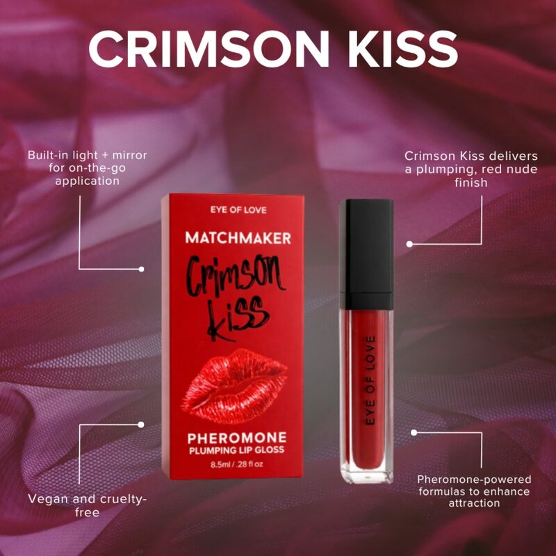 Eye of Love-Crimson Kiss Lucio Labbra con Feromoni 8,5 ml 9 Eye of Love-Crimson Kiss Lucio Labbra con Feromoni 8,5 ml · Sesso orale & Corpo (imaginea 9)