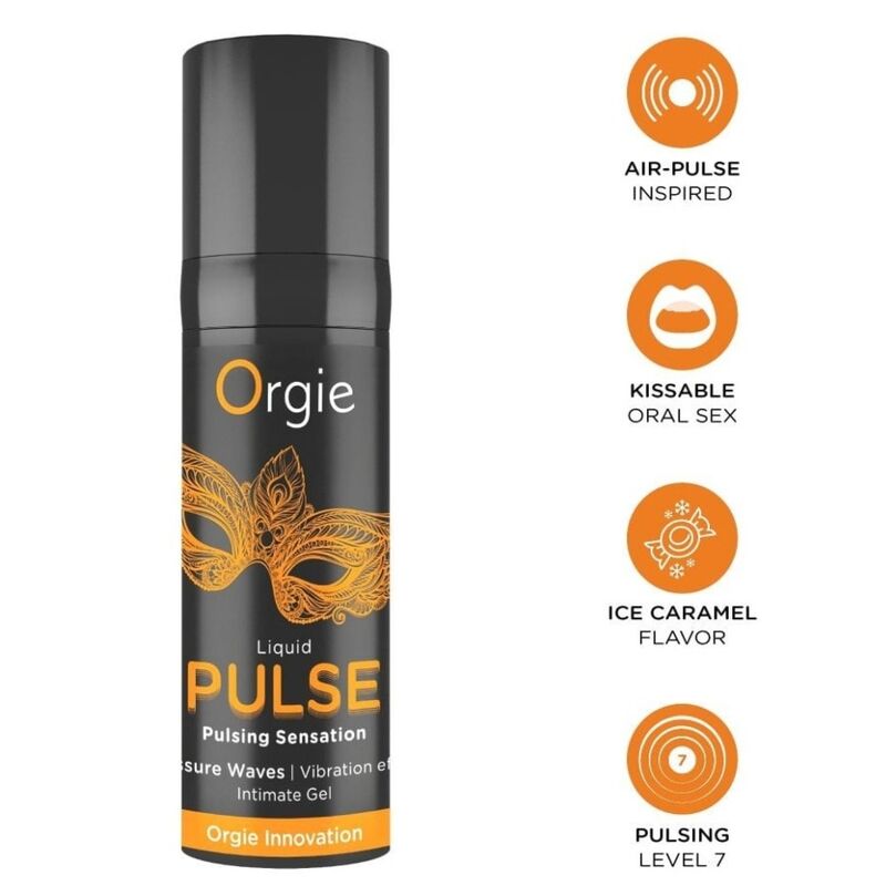 Orgie-Pulse Gel Intimo con Sensazione di Pulsazione 15 ml