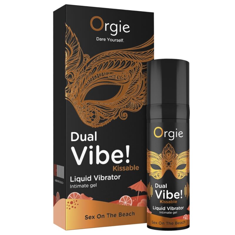 Orgie-Dual Vibe Vibrator Liquid Sex on the Beach 15 ml · Sesso orale & Corpo (imaginea 3)