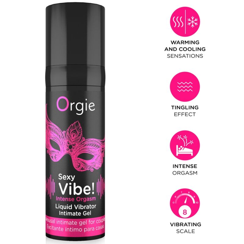 Orgie-Sexy Vibe Intense Orgasmo Gel Intimo 15 ml