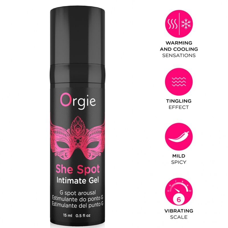 Orgie-She Spot Gel Intimo per il Punto G 15 ml