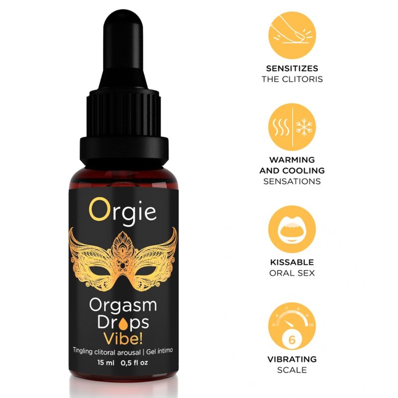 Orgie-Orgasmo Drops Vibe Gocce con Formicolio 15 ml 73 Orgie-Orgasmo Drops Vibe Gocce con Formicolio 15 ml