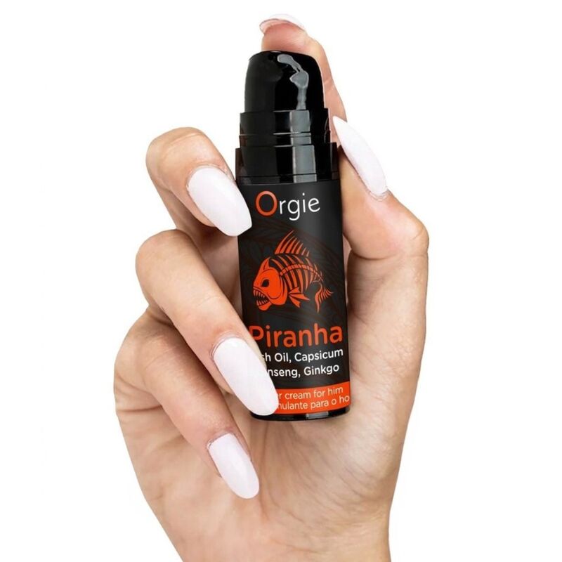 Orgie-Piranha Power Crema Stimolante per El 15 ml 4 Orgie-Piranha Power Crema Stimolante per El 15 ml · Afrodisiaci uomo (immagine 4)
