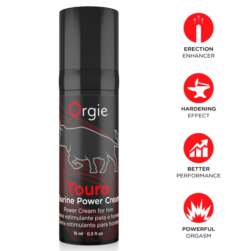 Orgie-Toro Crema Stimolante per l'Erezione 15 ml